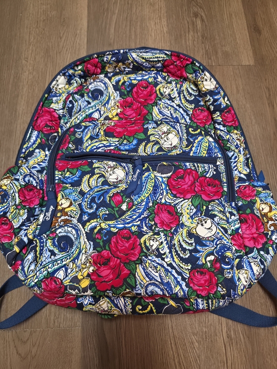 Disney Vera Bradley Campus Backpack-Bonjour Belle